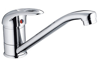 Смеситель для кухни Ledeme H02-B (цинк)